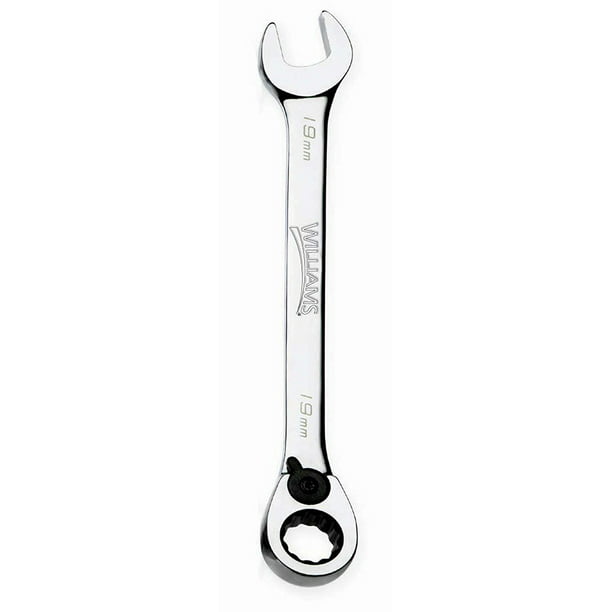 Williams 1218MRC 18mm Reversible Ratcheting Combo Wrench Metric 12 Point 